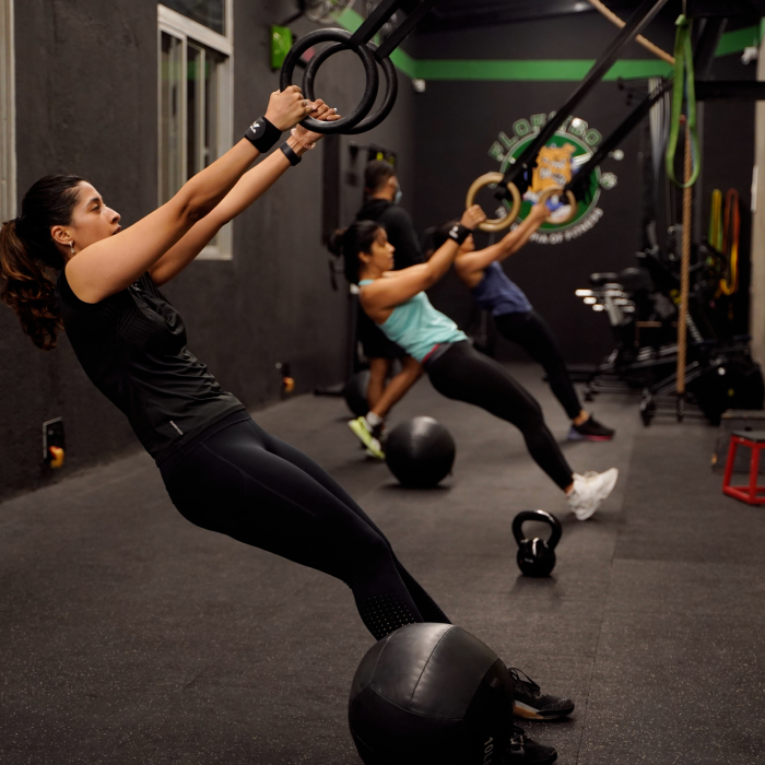 female group training 4