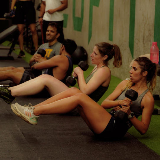 female group training3